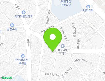 전라남도 목포시 북항로31번안길 2 (양동) 지도