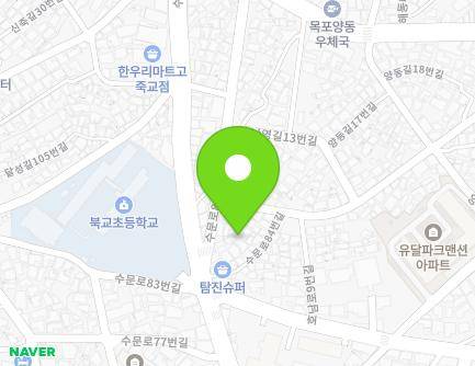 전라남도 목포시 난영길 2-2 (양동) 지도