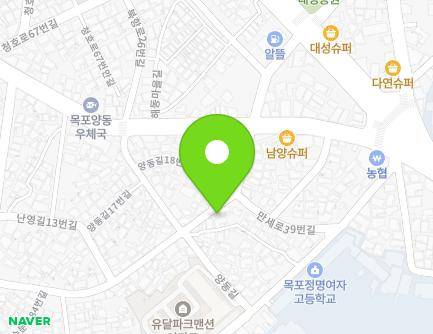 전라남도 목포시 난영길 26 (양동) 지도