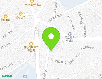전라남도 목포시 수문로86번길 14-2 (양동) 지도