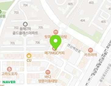 전라남도 목포시 연산백련로 14 (연산동) 지도