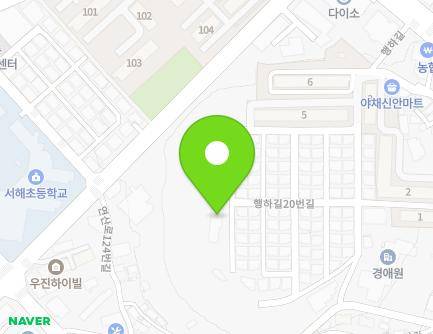 전라남도 목포시 행하길20번길 14 (연산동, 신안연립주택) 지도