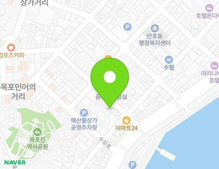 전라남도 목포시 해안로229번길 5-3 (영해동1가) 지도