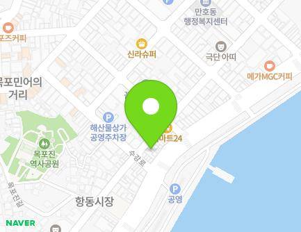 전라남도 목포시 수강로4번길 2-2 (영해동1가) 지도