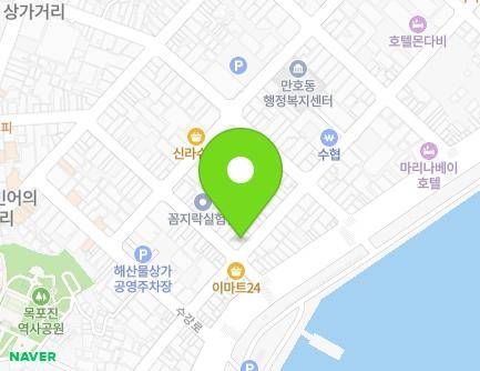 전라남도 목포시 수강로4번길 7 (영해동1가) 지도