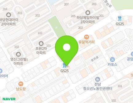 전라남도 목포시 장미로 97 (옥암동) 지도