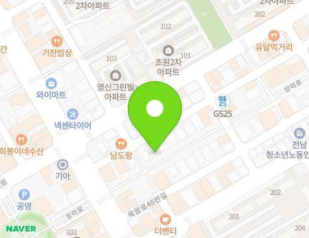 전라남도 목포시 장미로 85-1 (옥암동) 지도