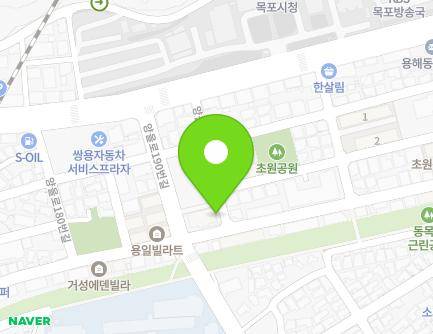 전라남도 목포시 산정로238번길 31 (용당동, 대화골드) 지도