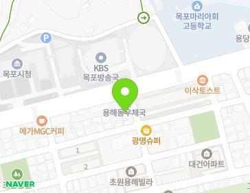 전라남도 목포시 양을로220번길 2 (용당동, 비전빌) 지도