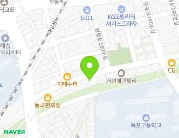 전라남도 목포시 산정로238번길 12 (용당동, 용일스카이빌라) 지도