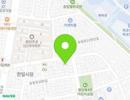 전라남도 목포시 송림로 18-4 (용당동) 지도