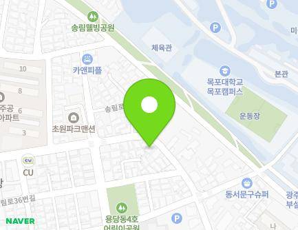 전라남도 목포시 송림로 32 (용당동) 지도