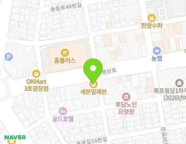 전라남도 목포시 영산로 316-1 (용당동) 지도