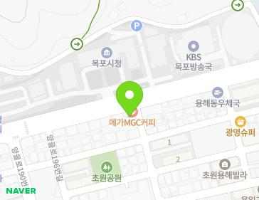 전라남도 목포시 양을로208번길 2 (용당동) 지도