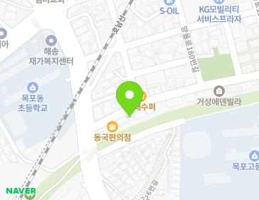 전라남도 목포시 산정로238번길 6 (용당동) 지도