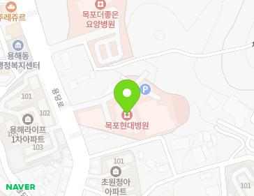 전라남도 목포시 용당로 322-1 (용해동) 지도