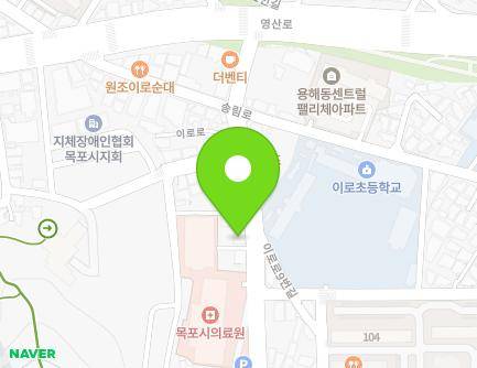 전라남도 목포시 이로로 12 (용해동) 지도