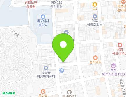 전라남도 목포시 유동로 22-1 (유동) 지도