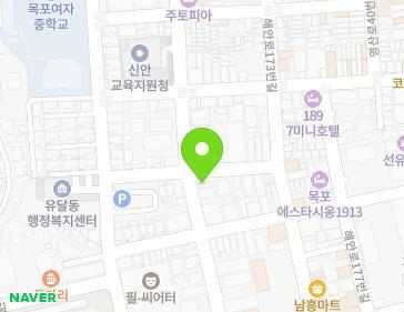 전라남도 목포시 해안로165번길 16 (유동) 지도