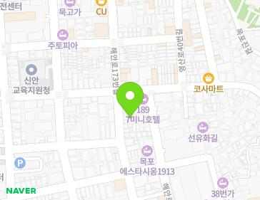 전라남도 목포시 해안로173번길 20 (유동) 지도