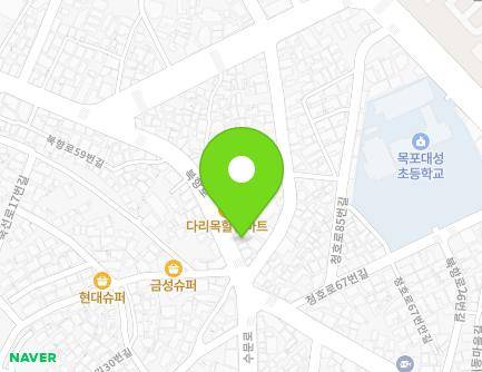 전라남도 목포시 북항로 50-1 (죽교동) 지도