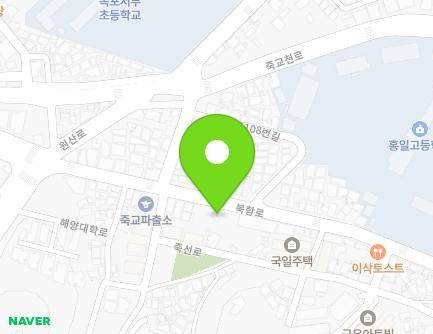 전라남도 목포시 북항로 109 (죽교동) 지도
