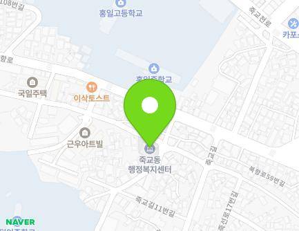 전라남도 목포시 북항로81번길 6 (죽교동, 죽교동행정복지센터) 지도