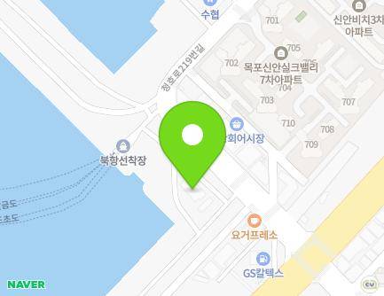 전라남도 목포시 북항로181번길 6-1 (죽교동, 북항여객선터미널) 지도