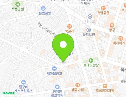 전라남도 목포시 마인계터로39번길 2 (죽동) 지도
