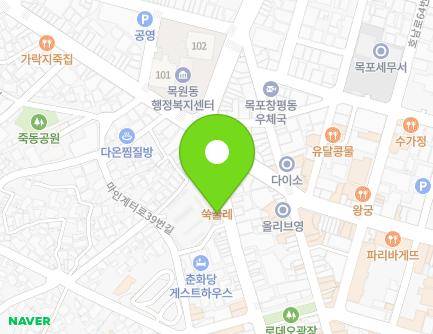 전라남도 목포시 영산로59번길 41-2 (죽동) 지도