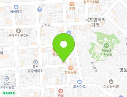 전라남도 목포시 영산로40번길 22 (중동1가) 지도