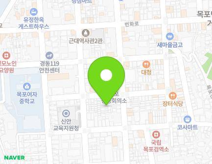 전라남도 목포시 유동로36번길 12-24 (중동2가) 지도