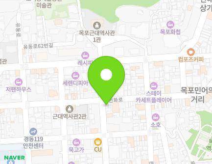 전라남도 목포시 번화로 26 (중앙동2가) 지도