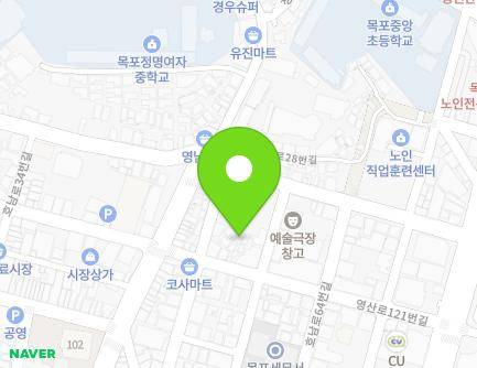 전라남도 목포시 호남로52번길 5-2 (창평동) 지도