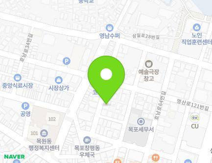 전라남도 목포시 호남로52번길 13 (창평동) 지도