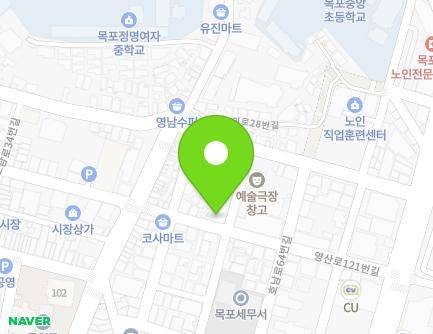 전라남도 목포시 호남로58번길 6-1 (창평동) 지도