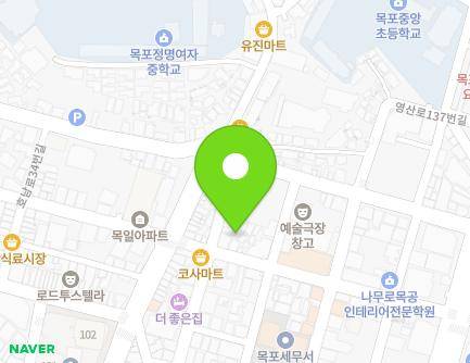 전라남도 목포시 호남로52번길 5-3 (창평동) 지도