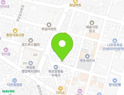 전라남도 목포시 호남로52번길 19 (창평동) 지도