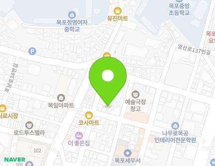 전라남도 목포시 호남로52번길 5-4 (창평동) 지도