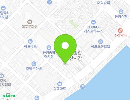 전라남도 목포시 해안로 261-3 (축복동1가) 지도