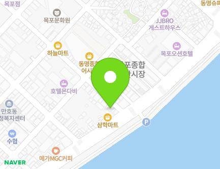 전라남도 목포시 해안로259번길 3 (축복동1가) 지도