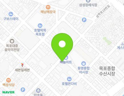 전라남도 목포시 수강로12번길 36-1 (축복동2가) 지도