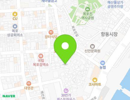 전라남도 목포시 유동로16번길 27-4 (항동) 지도