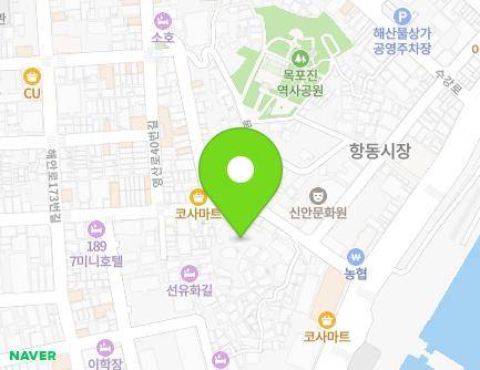 전라남도 목포시 만호로 30-9 (항동) 지도