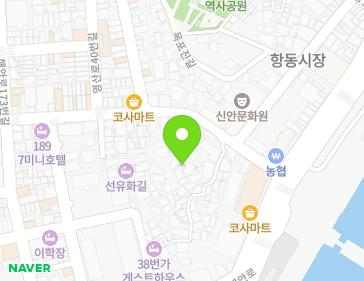 전라남도 목포시 만호로38번길 6-4 (항동) 지도
