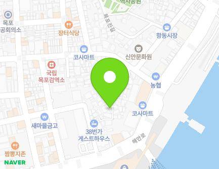 전라남도 목포시 만호로38번길 12 (항동) 지도