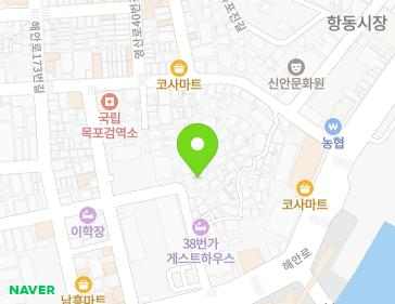 전라남도 목포시 유동로16번길 27-10 (항동) 지도