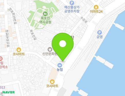 전라남도 목포시 수강로3번길 17 (항동, 가락파크) 지도