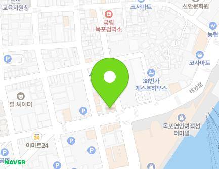 전라남도 목포시 해안로 175-1 (해안동1가) 지도