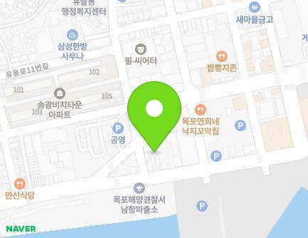 전라남도 목포시 해안로 156-1 (해안동3가) 지도